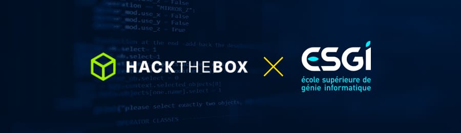 Hack the Box X ESGI Hack the Box X ESGI
